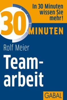 30 Minuten Teamarbeit - Rolf  Meier 30 Minuten