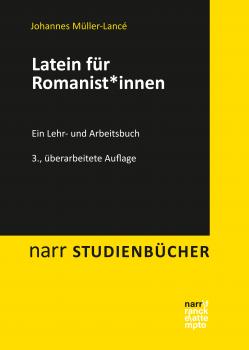 Latein für Romanist*innen - Johannes Müller-Lancé narr studienbücher