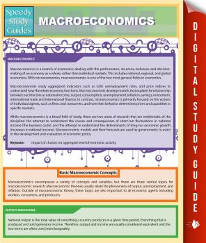 Macroeconomics (Speedy Study Guides) - Speedy Publishing 