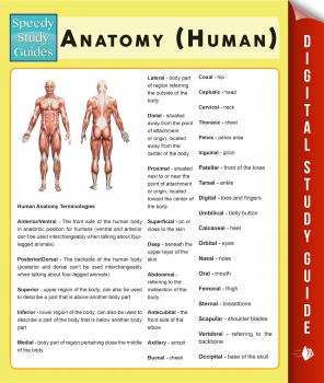 Anatomy (Human) (Speedy Study Guides) - Speedy Publishing 