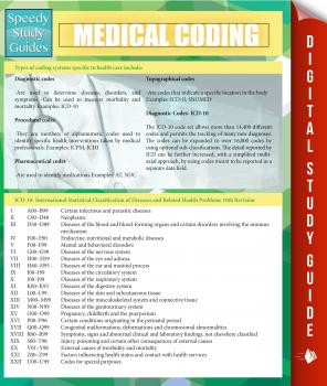 Medical Coding (Speedy Study Guides) - Speedy Publishing 