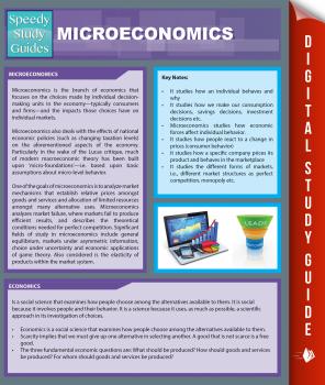 Micro-Economics (Speedy Study Guides) - Speedy Publishing 