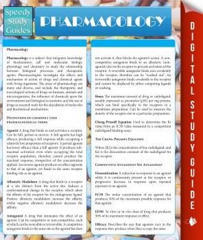 Pharmacology (Speedy Study Guides) - Speedy Publishing 