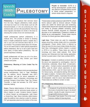 Phlebotomy (Speedy Study Guides) - Speedy Publishing 