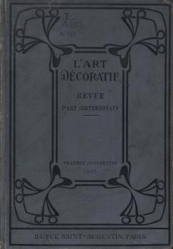 L'Art Décoratif: Revue Mensuelle d'Art Contemporain  - Gustave Soulier Иностранная книга
