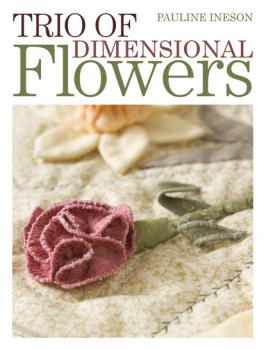 Trio of Dimensional Flowers - Pauline Ineson 