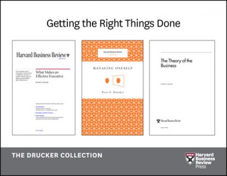 Get the Right Things Done: The Drucker Collection (6 Items) - Peter F. Drucker 