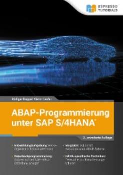 ABAP-Programmierung unter SAP S/4HANA – 2., erweiterte Auflage - Rüdiger Deppe 